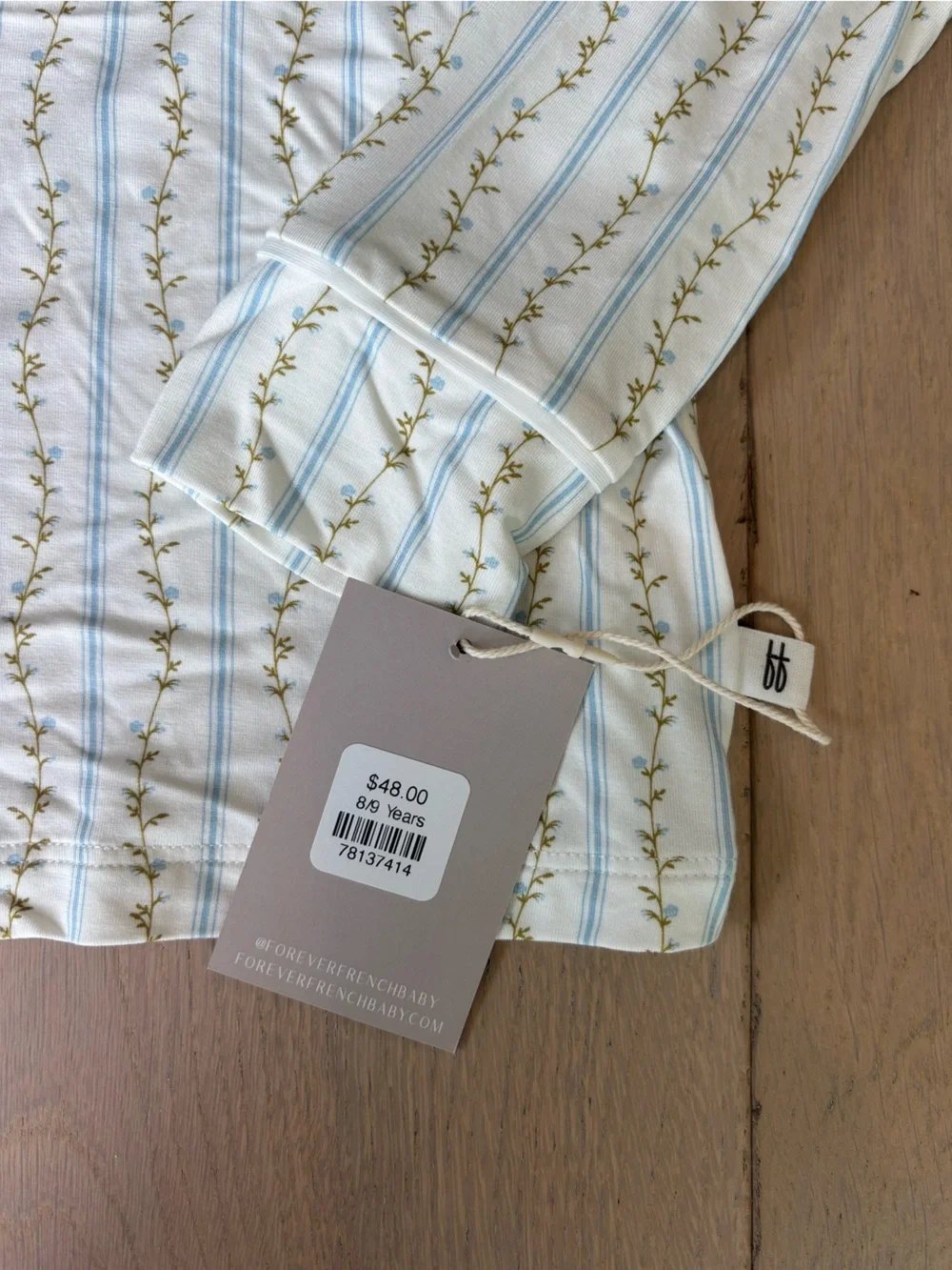 Forever French Kids Pajama Set